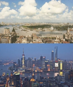 Shangai antes y después
