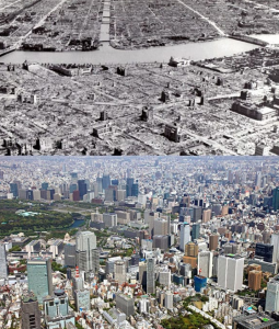 Tokio antes y después