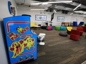 Oficinas de google videojuegos